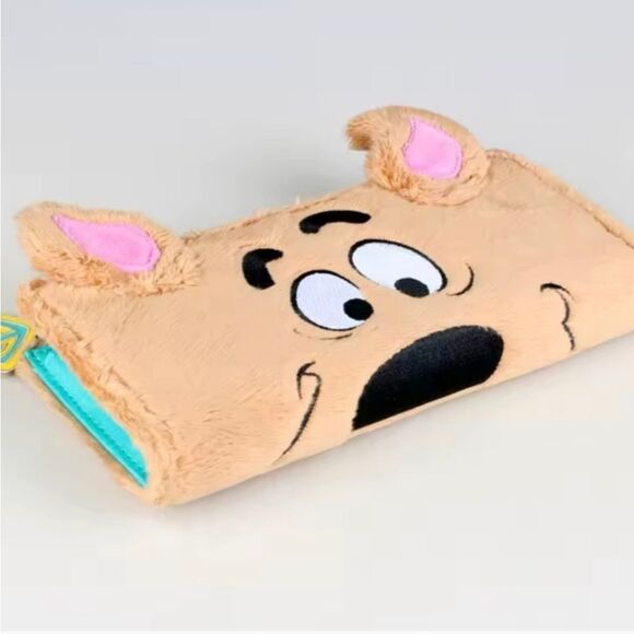 Scooby Doo Theme Plush Texture Zip Around Wallet - Picture 4 of 8